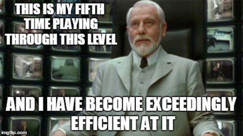 Matrix Memes 5ª vez Nivel de juego