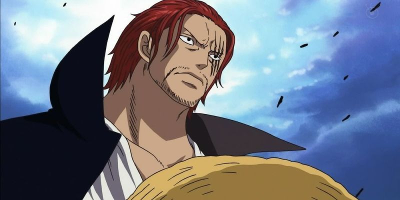 Shanks Pelirrojo, Emperador del Mar, durante los eventos de One Piece