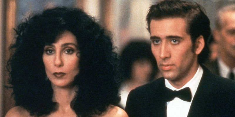 Mondsüchtiger Cher und Nicolas Cage