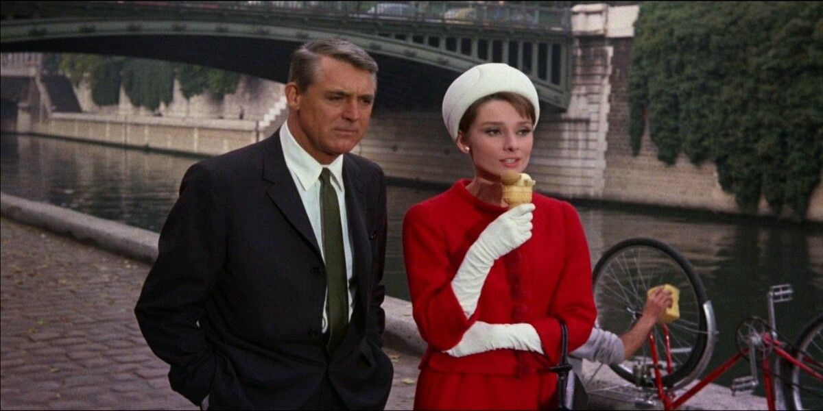 Cary Grant und Audrey Hepburn zusammen in Stanley Dolen