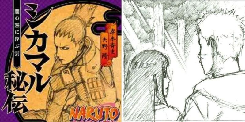 Das linke Bild zeigt das Cover von Shikamaru
