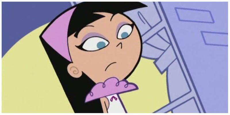 Trixie Tang sieht in The Fairly Odparents ernst aus.