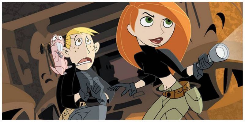Kim Possible und Ron Stoppable im Disney Channel
