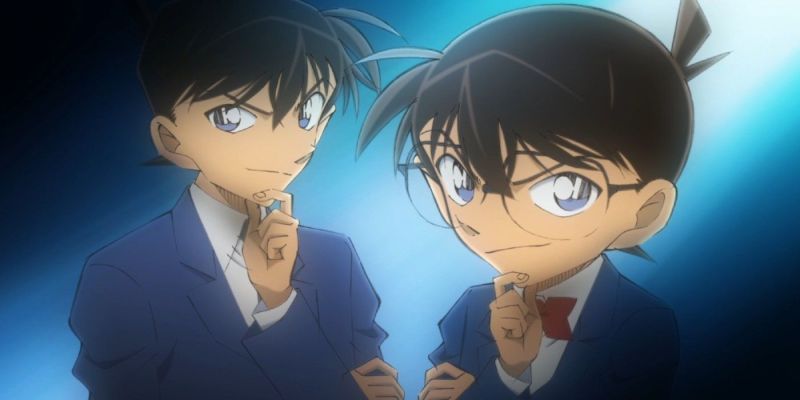 Shinichi Kudo y Conan Edogawa de Detective Conan