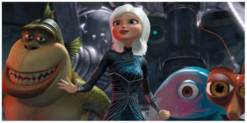 Susan Murphy und die anderen Monster in DreamWorks