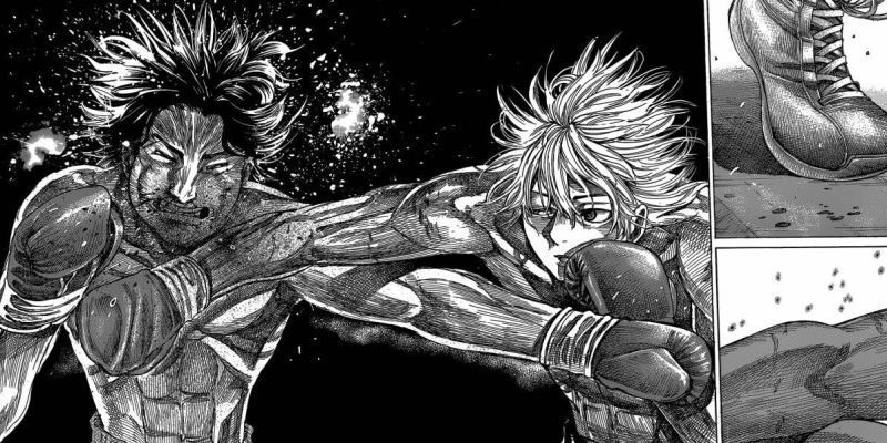 Rikudo Boxing Manga abgeschnitten