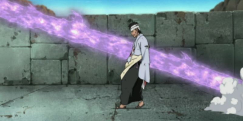Sasuke Danzo Izanagi ataque en Naruto