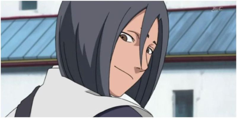 Sora, el pseudo jinchuriki de Nine Tails, tiene una expresión arrogante en Naruto Shippuden.