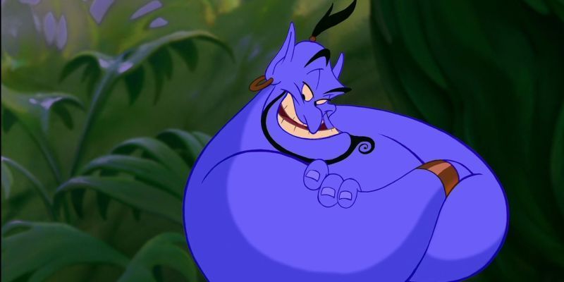 Genie von Aladdin 1992.