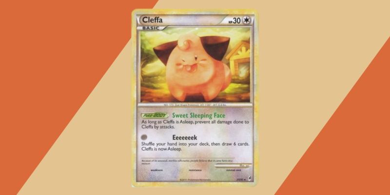 Cleffa-Pokémonkarte