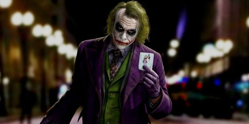 Heath Ledger als Joker aus The Dark Knight