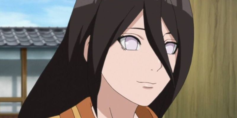 Hanabi Hyuga sonríe en Boruta: Naruto Next Generations