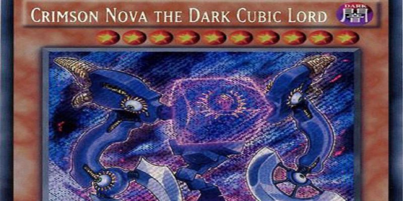 Yu-Gi-Oh!- Crimson Nova The Dark Cubic Lord Kartenkunst