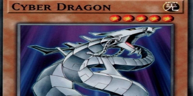 Yu-Gi-Oh!-Cyber ​​Dragon-Kartenkunst
