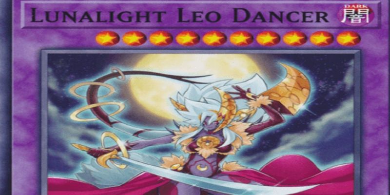 Yu-Gi-Oh!- Lunalight Leo Dancer Kartenkunst