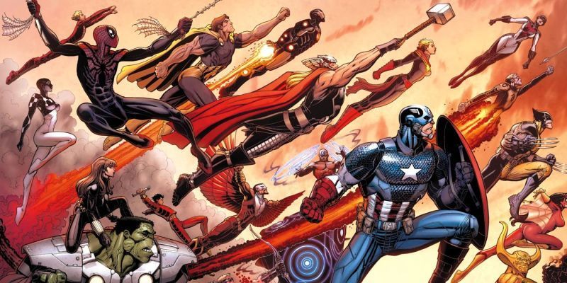 Die größte Avengers-Liste in Marvel Comics.