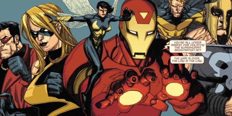 Post-Civil War Avengers bereiten sich darauf vor, andere Helden zu verhaften