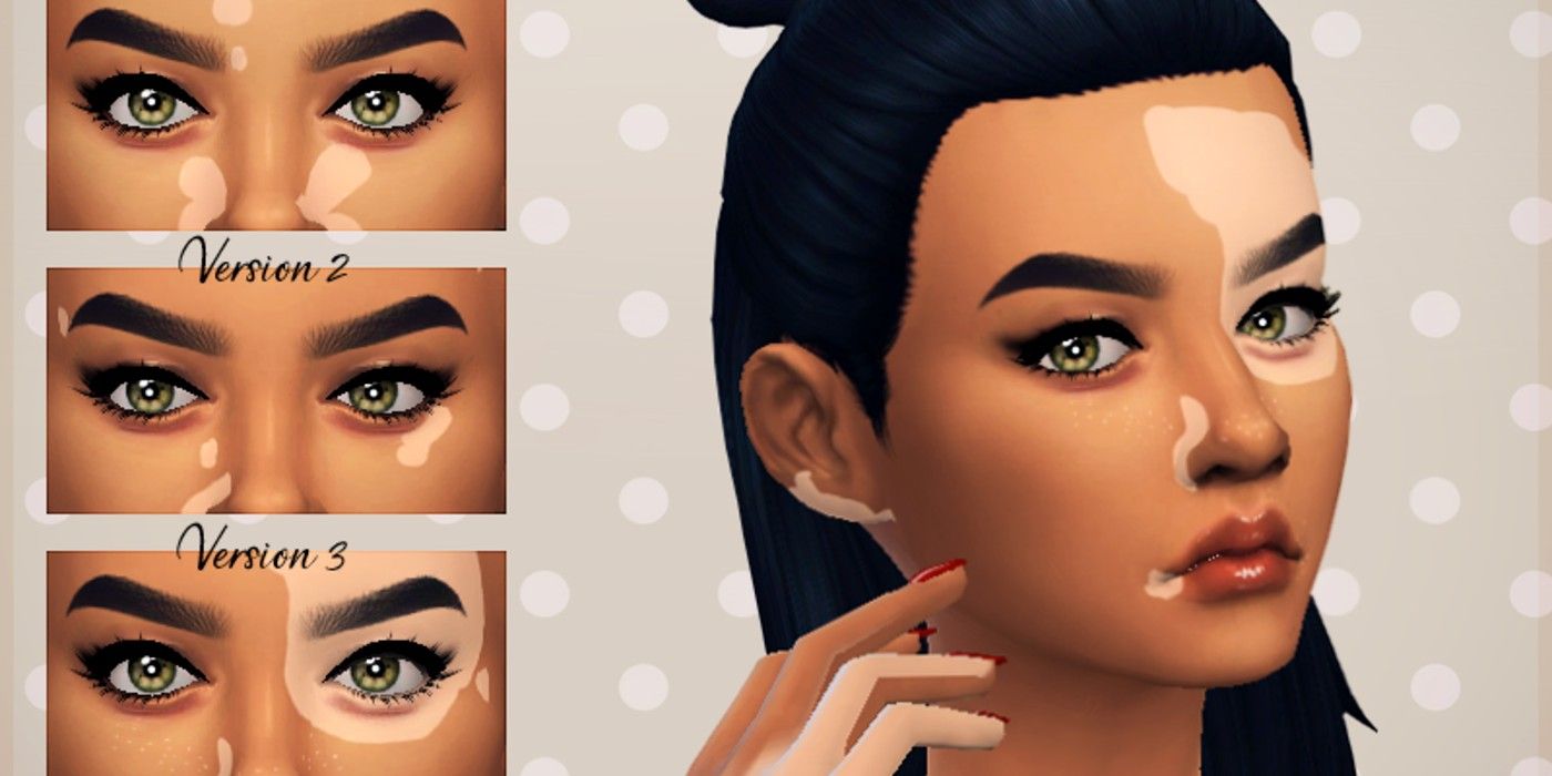 Detalles de la piel de Sims 4