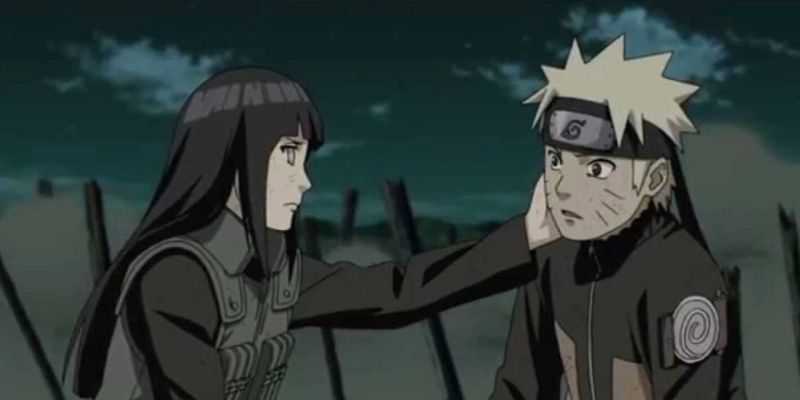Hinato y Naruto Cuarta Guerra Shinobi