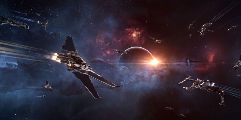 Raumschiffe von Eve Online