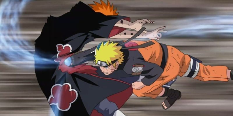 Naruto bekämpft den Schmerz