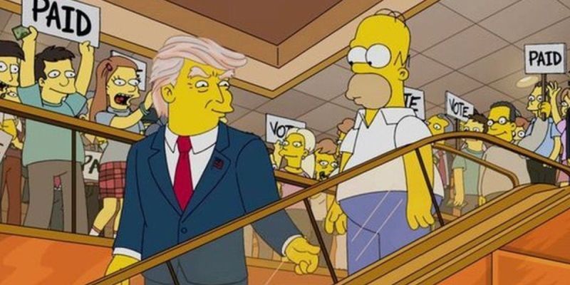Los Simpson - Donald Trump