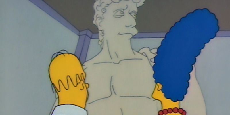 Die Simpsons – Michelangelo