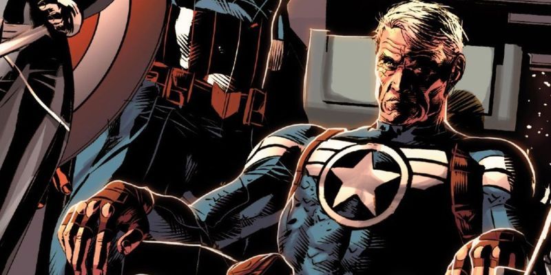 El viejo Steve Rogers Capitán América de Mike Deodato
