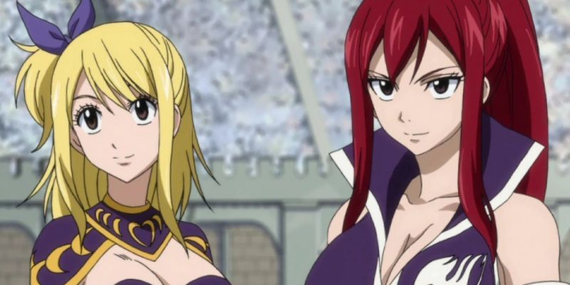 lucy y erza
