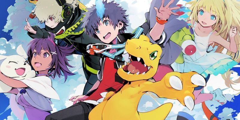 Offizielle Kunst für Digimon World Next Order