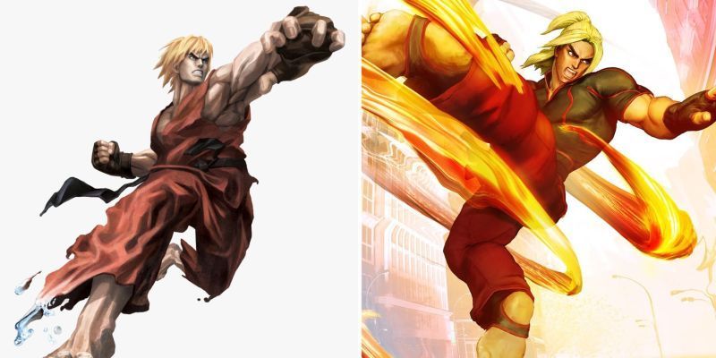 Ken en Street Fighter X Tekken Street Fighter V