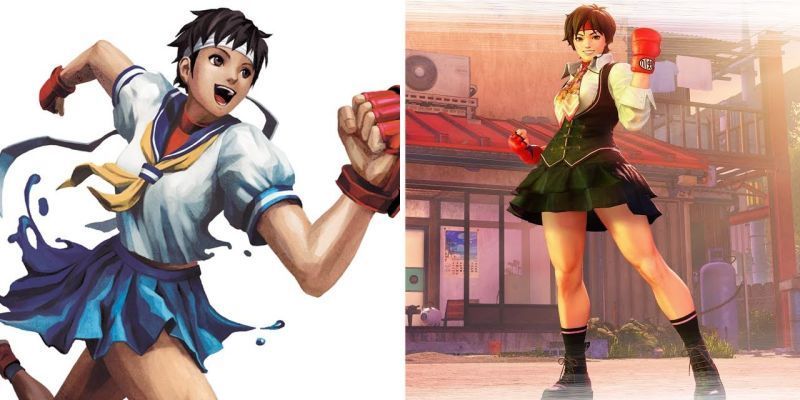 Sakura en Street Fighter X Tekken y Street Fighter V