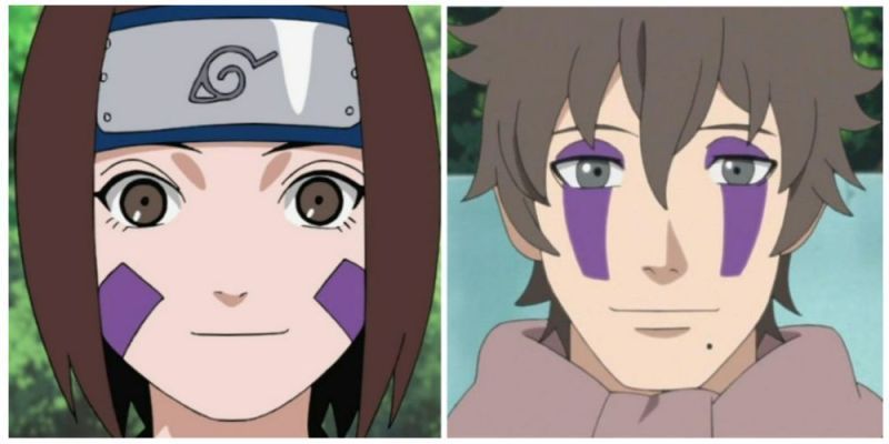 Imagen dividida: Rin Nohara, Kakashi-como-Sukea - Naruto/Boruto